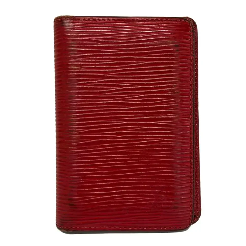 Louis Vuitton Organizer de Poshe Epi Card Case M63587